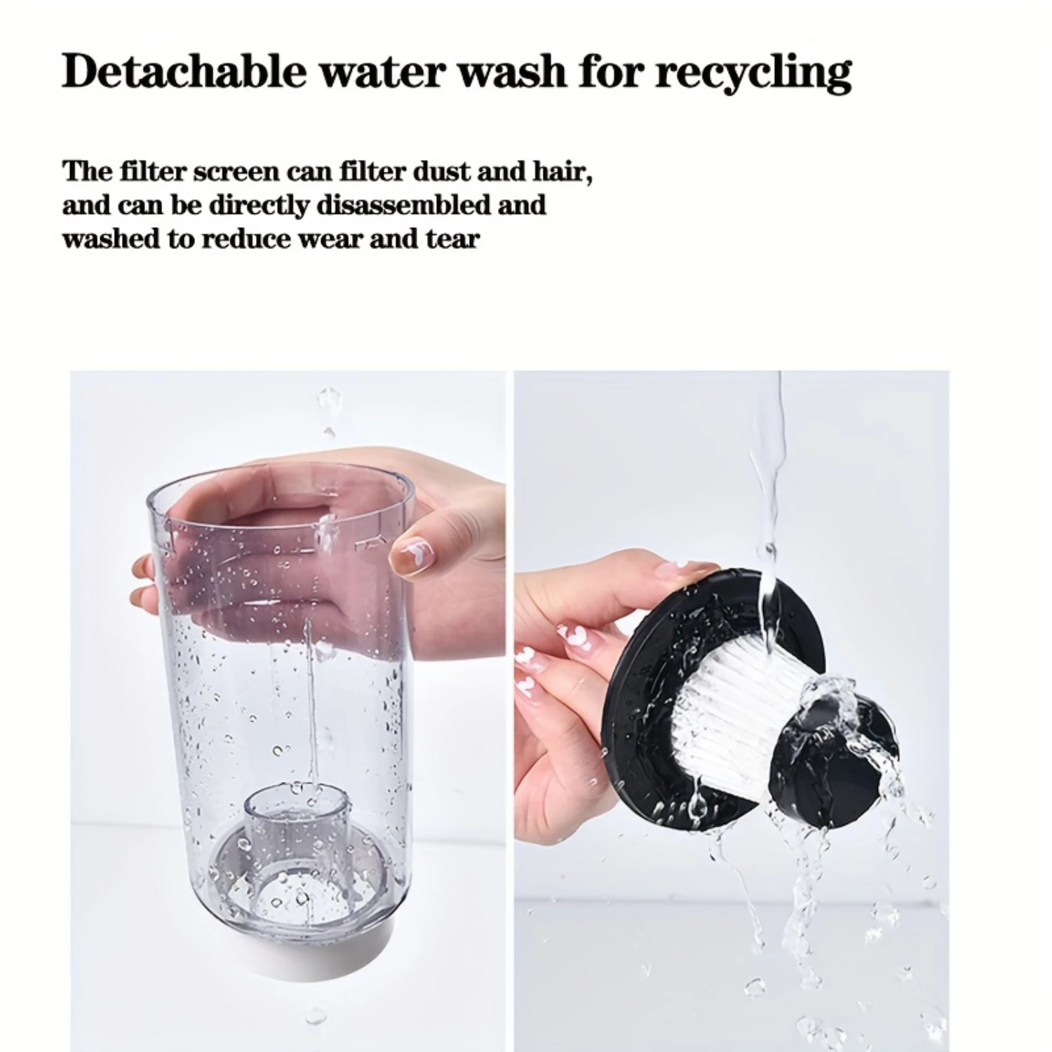 1 шт., ручной пылесос, беспроводной пылесос - перезаряжаемый ручной пылесос с мощным всасыванием, портативный мини-ручной V