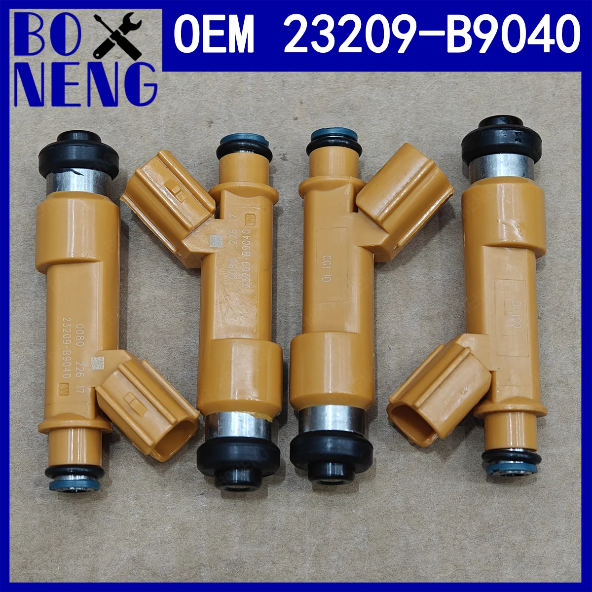 

New 4 Pieces/Set OEM 23209-B9040 23209B9040 Fuel Injector Nozzle for TOYOTA PASSO 2004-2010 Direct Injection