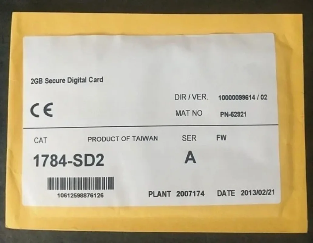 

Brand new 1784-SD2 1784 SD2 Secure Digital Memory Card 1pcs Hot Products Fast delivery