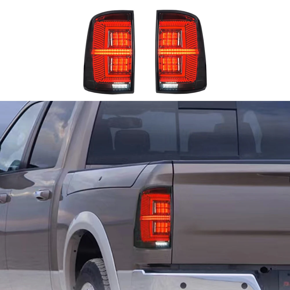 Modified Pick-Up Led Taillight Assembly For Dodge RAM 1500 2500 2009 - 2018 Truck Car Rear Lamp Led Tail Light Car Accessories