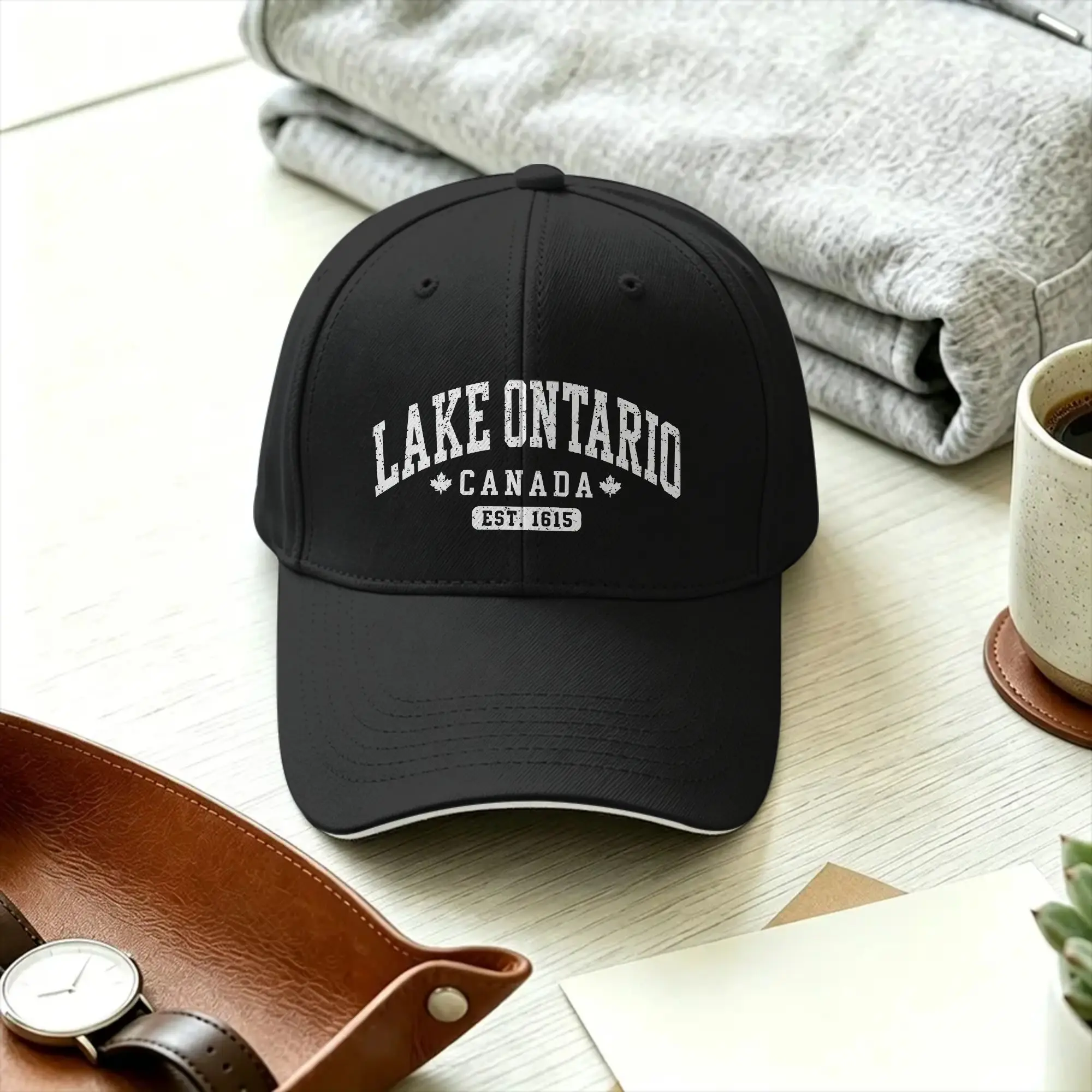 Lake Ontario Canada Baseball Cap  Street Style Couple Women Hip Hop Hats Hot Sale Custom Logo Kpop Rock Snapback Cap