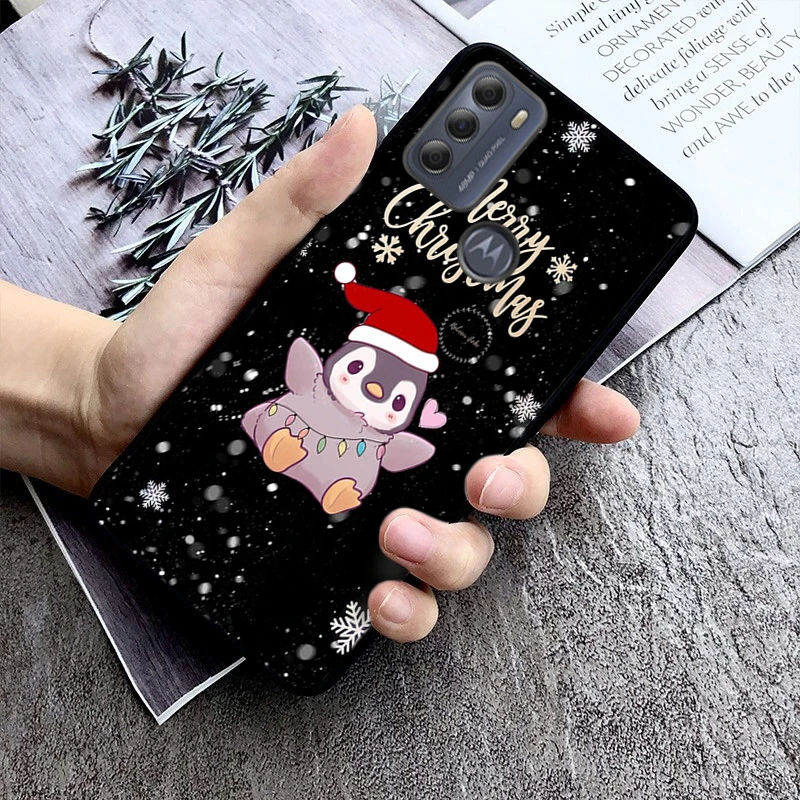 Cute Cartoon penguim Phone Case For Moto G84 G22 G32 G42 G52 G62 G53 G72 G60 G60S G100 G10 G20 G30 G13 G50 G 5G G Pure