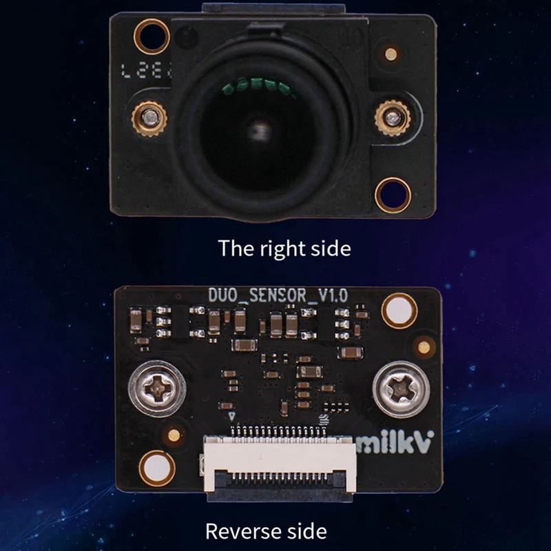 2X RISC-V Milk-V Duo Development Board+2MP CAM GC2083 Dual Core CV1800B Support Linux For Iot Enthusiasts DIY Gamers