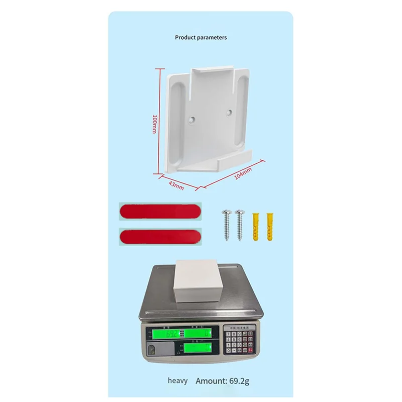 APPLIA-New Suitable For Starlink Chain V3 Router Plastic Bracket Gen3 Wall Bracket Without Punching Bracket