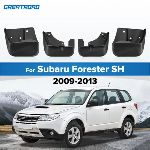 For Subaru Forester SH 2009 2010 2011 2012 2013 Fender Mudflaps Splash Guards Mudguards Mud Flaps car Accessories