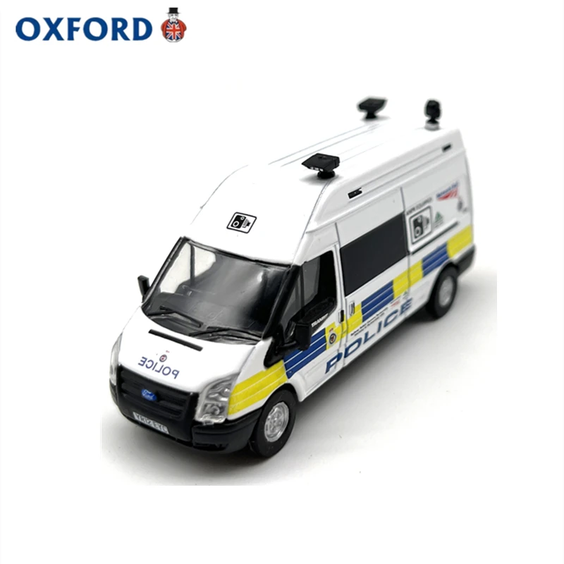 Diecast OXFORD Scala 1:76 Ford LWB Trasportatore di segnale di rete Modello di auto in lega Giocattolo da collezione Regalo Souvenir Display Ornamento