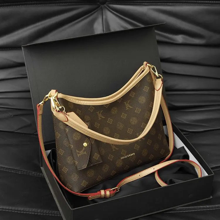 

Женская роскошная сумка-мессенджер, однотонная сумка-шоппер, элегантная кожаная сумка для подгузников, вместительная сумка в модном стиле