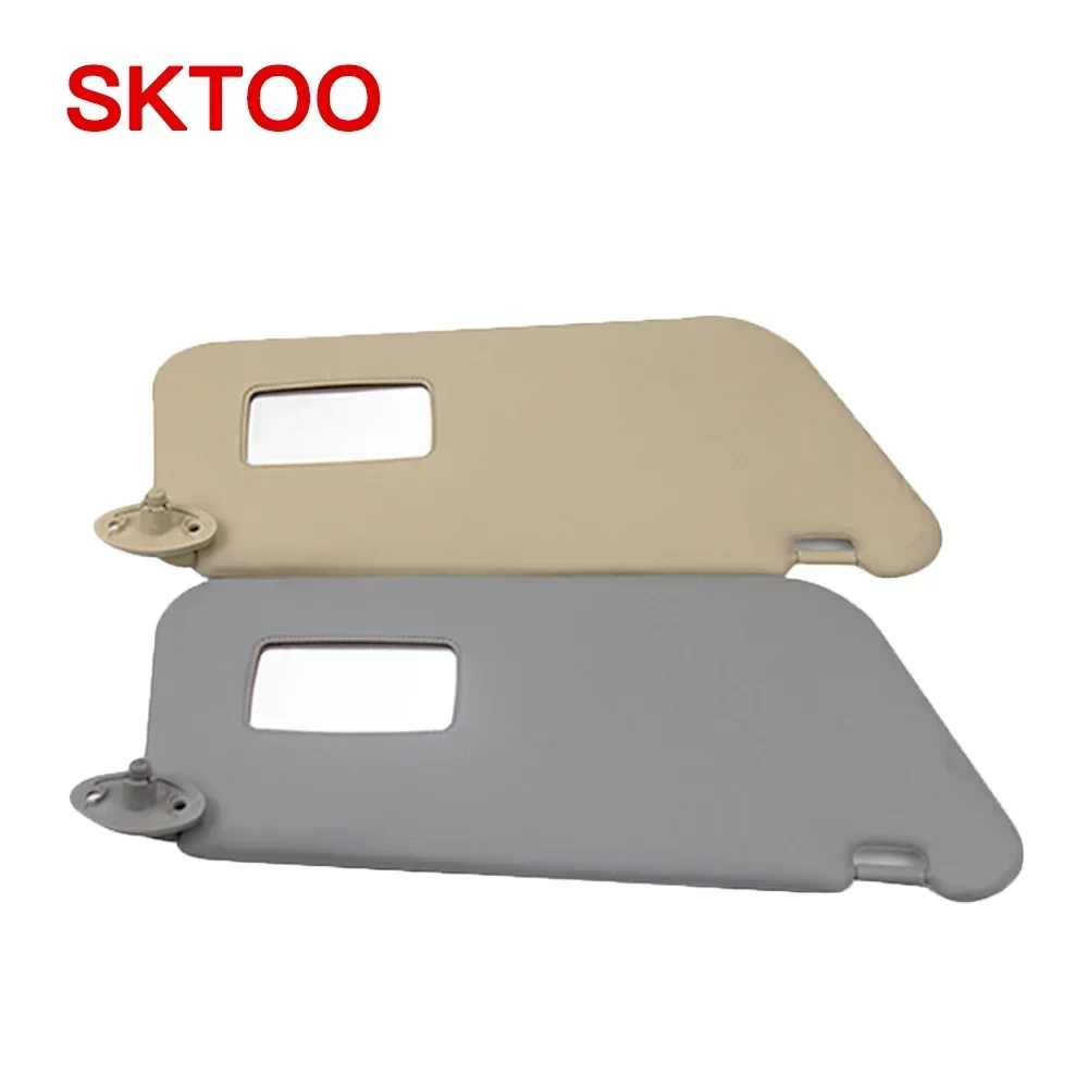 SKTOO Auto accessories  sun visor for Chevrolet Spark 2007-2010 passenger side with makeup mirror sun-shading