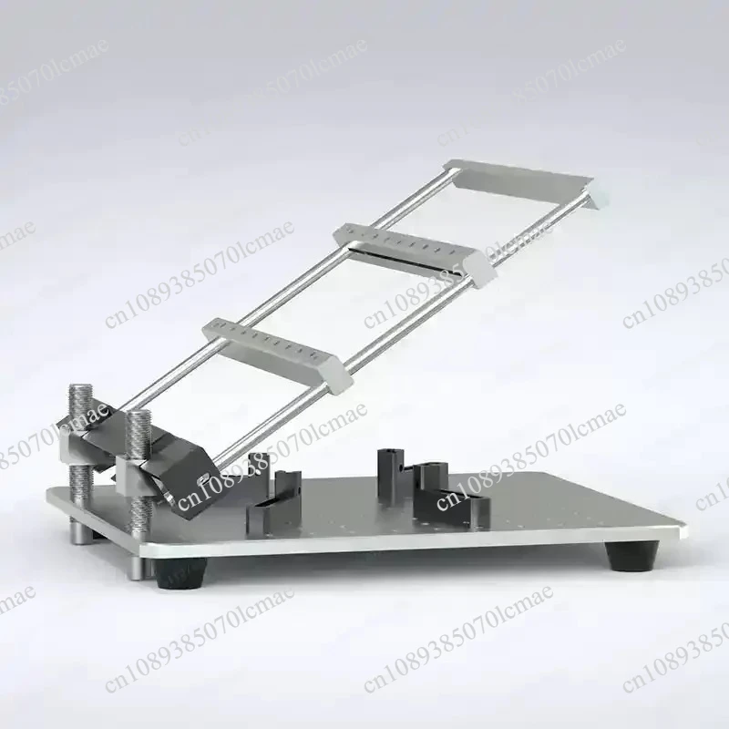 Precision SMT Manual PCB Steel Mesh Solder Paste Printing Table – Small Screen Printing Machine 170mm x 170mm