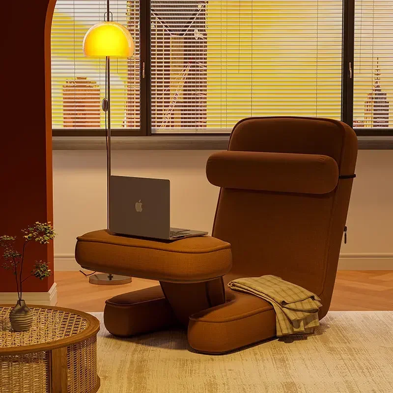 Casa quarto sala de estar sofá computador escritório sofá cadeira ergonomia poltrona tatami cama relaxante cadeira decoração para casa acessórios