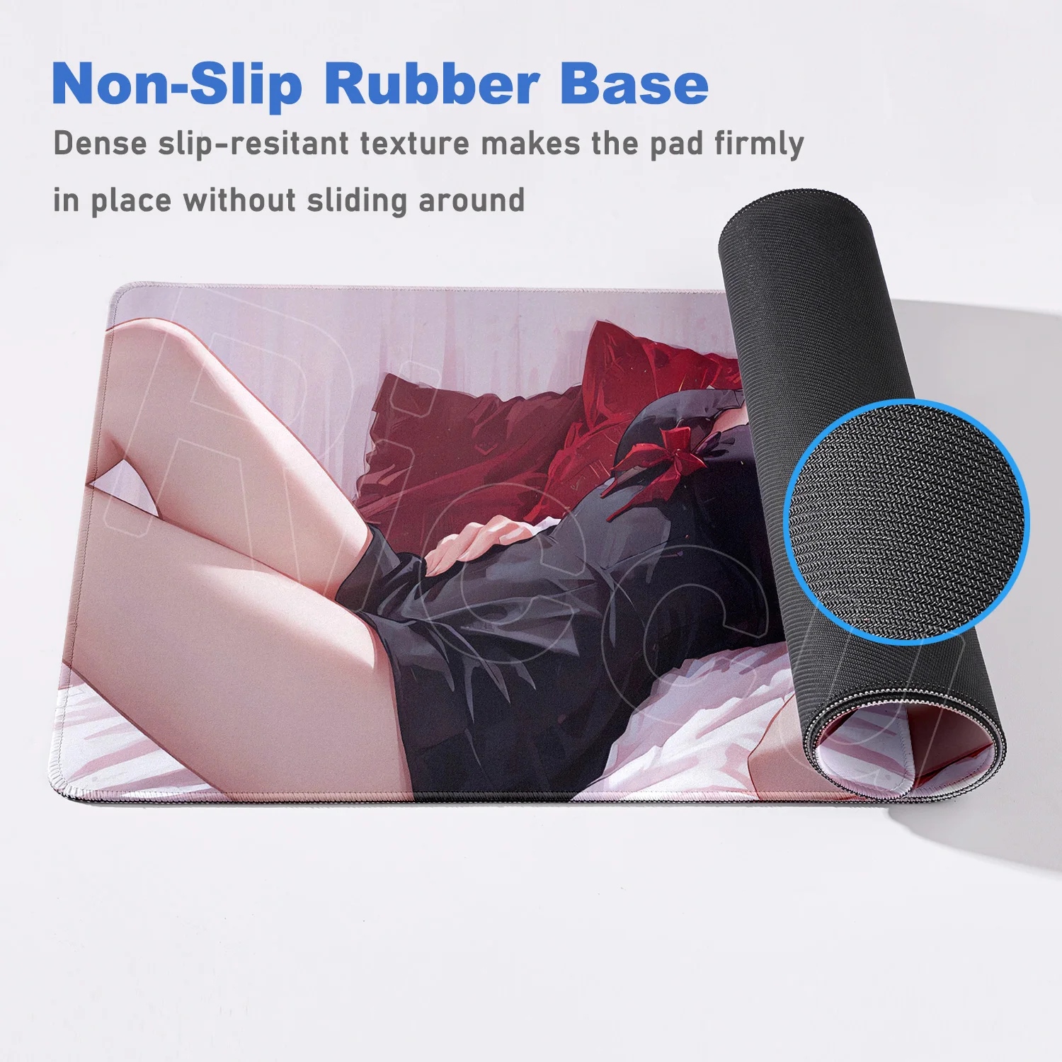 Large Wuthering Waves Phrolova CANTARELLA Galbrena Mouse Pad XXL Gaming Computer Gamer PC Keyboard Mouse Mats Non-Slip Mousepads