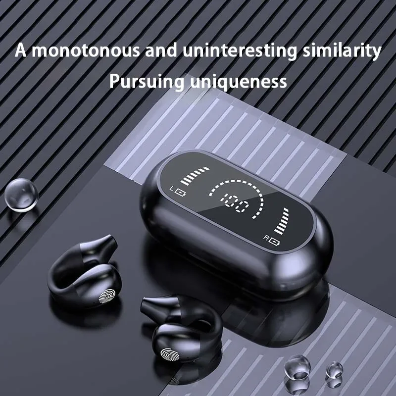 

EYOUOS03 Wireless Earclip Bluetooth Noise Reduction Esports No Delay Game Earphone English