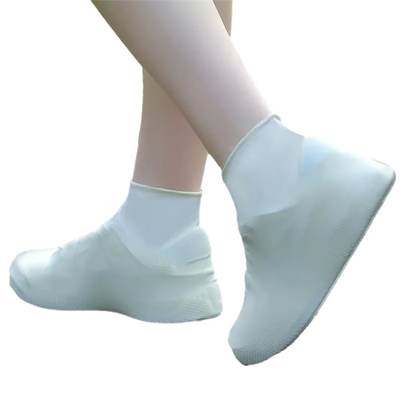 

Горячие! Противоскользящие латексные бахилы, многоразовые, нескользящие, водонепроницаемые, износостойкие, уличные ботинки для дождливого дня, защитные чехлы