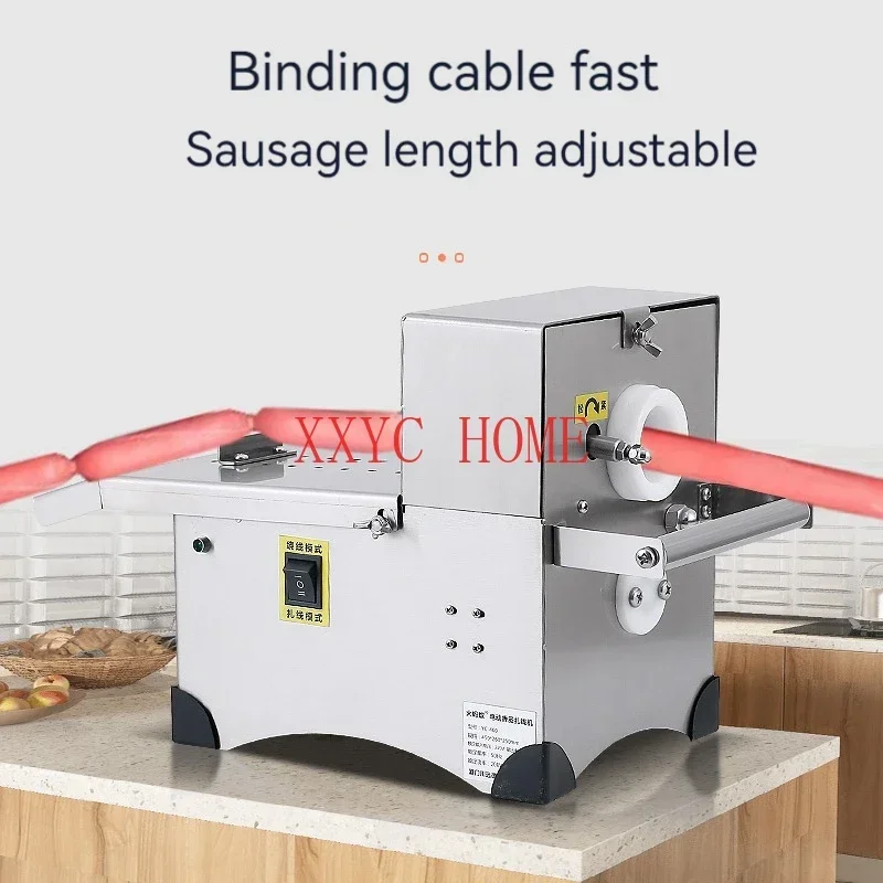 Automatic Electric Sausage Twisting Machine Sausage Knotter Tying Machine Sausage Binding Linker Machine