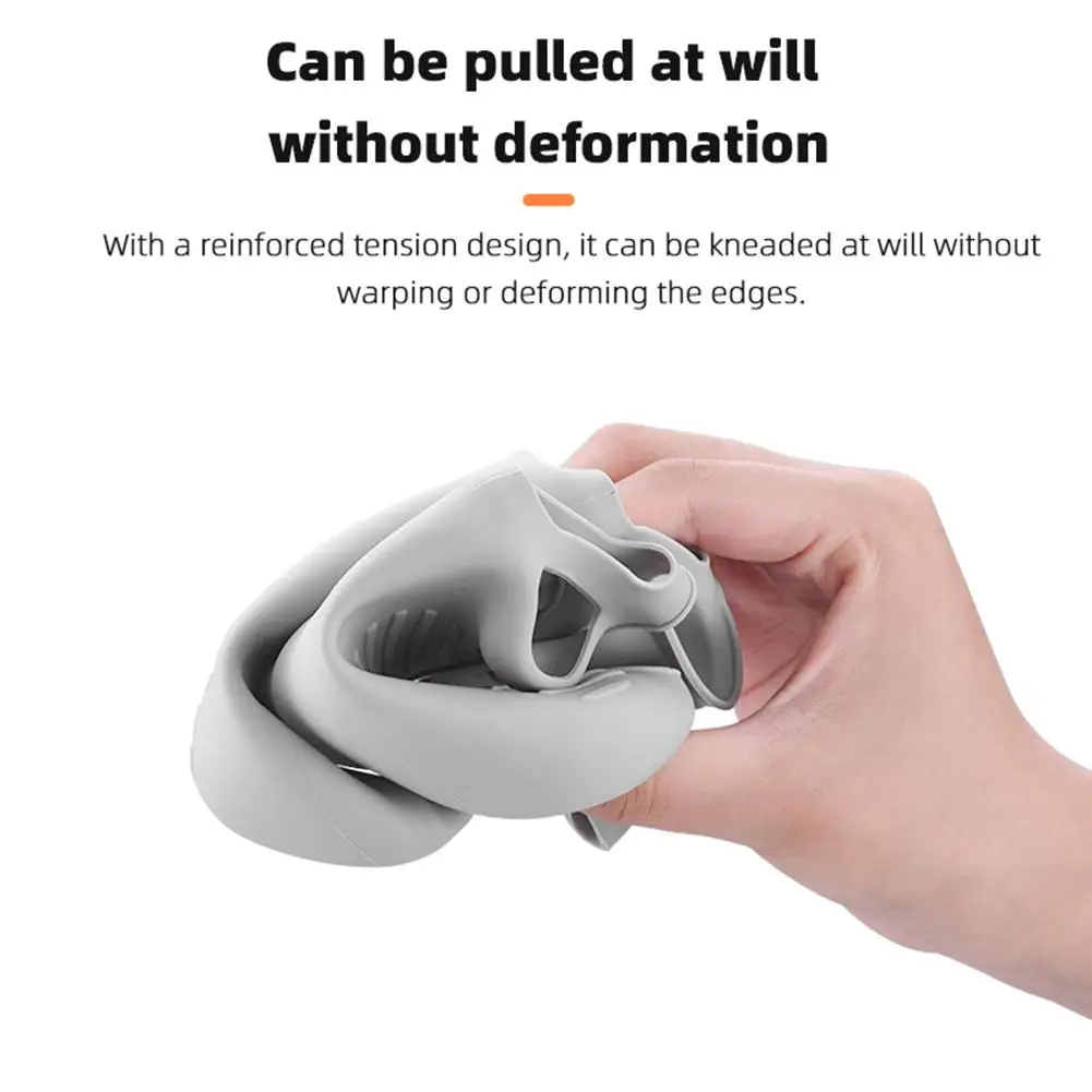 เคสป้องกันผิวซิลิโคนสำหรับ DJI Mini 3 Pro RC พร้อมหน้าจอรีโมทคอนโทรลฝาครอบกันฝุ่นสำหรับอุปกรณ์เสริม DJI