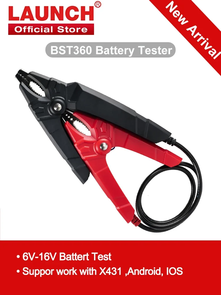 LAUNCH BST360 12V カーバッテリーテスター自動車用クランキング充電スキャナーツール CRP919E BT/PRO ELITE/PRO V5.0/PRO3S+ V5.0...