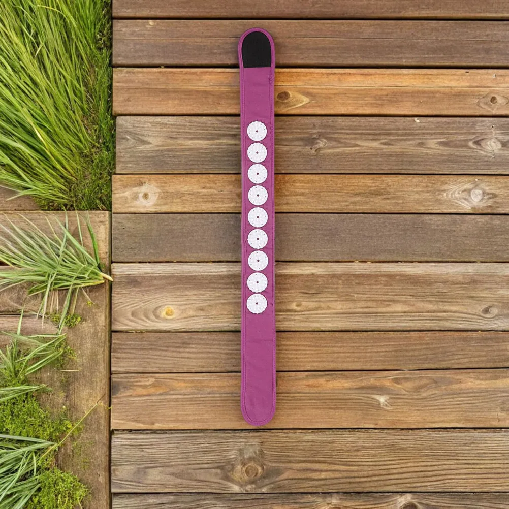 

Набор из 2-х регулируемых портативных акупунктурных повязок с шипами для расслабления мышц головы, йоги и медитации