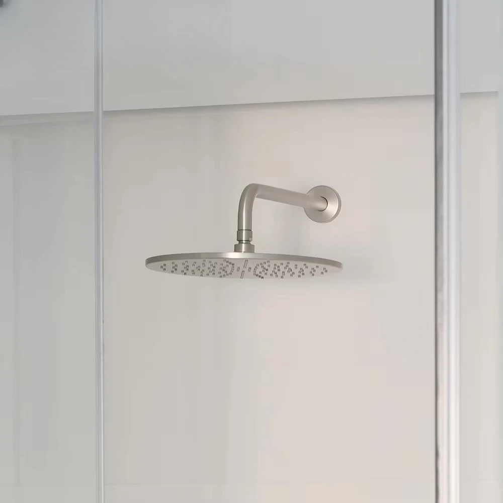 Factory Price Round Shower System Round Rain Shower Head Rainfall Shower Faucet Fixture Combo Set