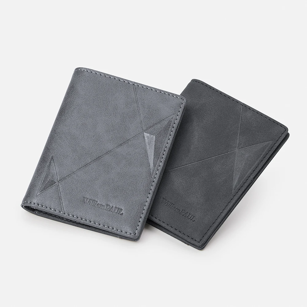 Men's fashion card bag, mini ultra-thin card holder, casual credit card Clip