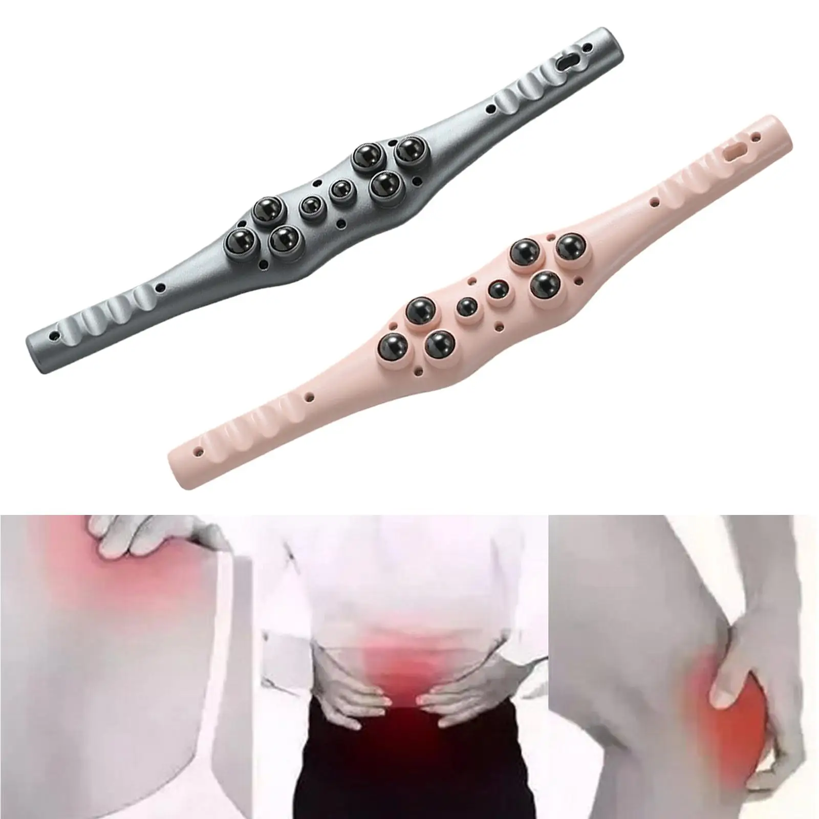 

Массажный роликовый палочка, многофункциональный ролик для тела, роликовый инструмент для фасции, массажер для тела для салона красоты