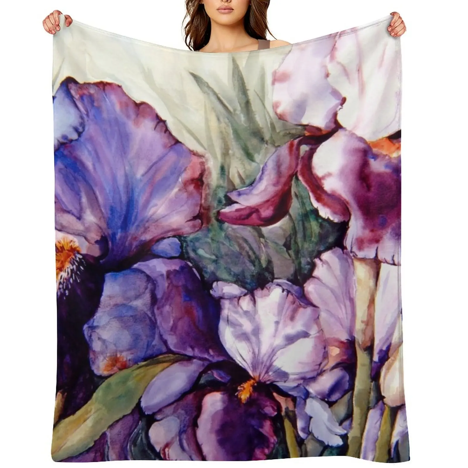 Purple Iris Art Gar… - image