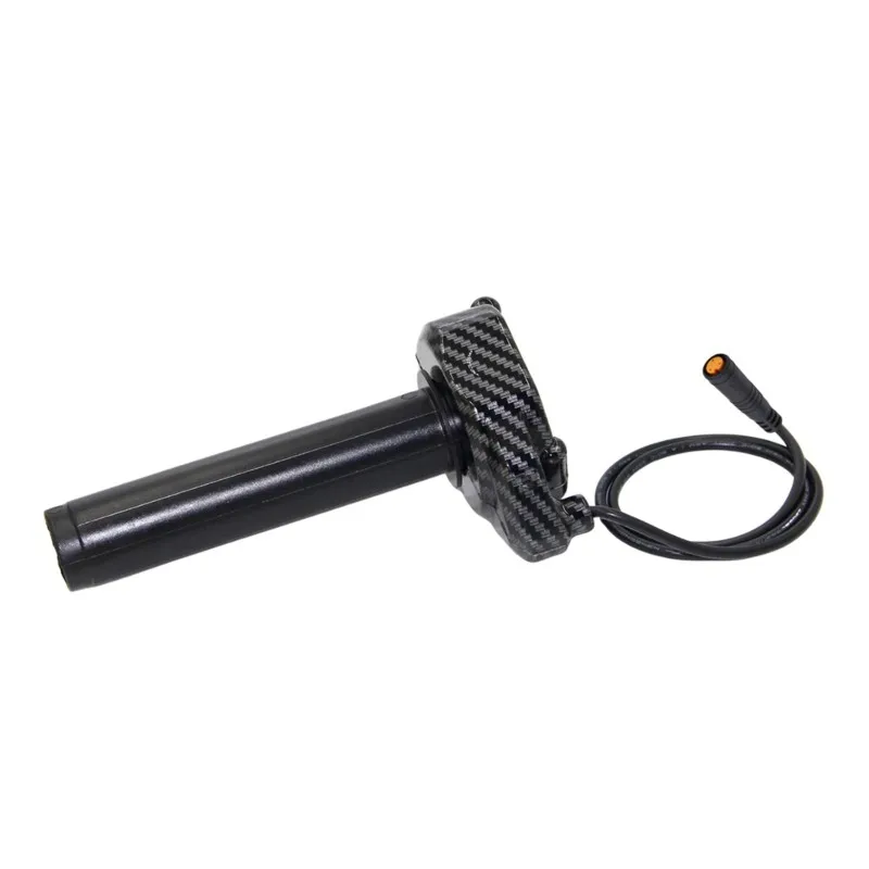 Firmly Waterproof, Non-Slip Universal Motorcycle Carbon Fiber-Style Throttle Handlebar Grip With Cable Accelerator