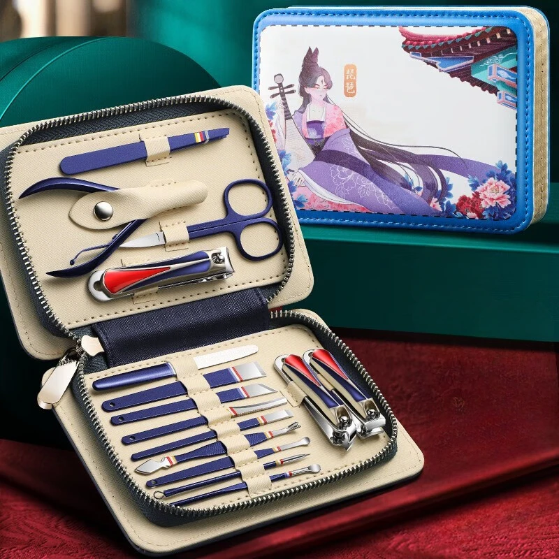 China-Chic Nail Clipper Set Household Nail Clipper Ear Scoop Tool Antique Manicure Tool