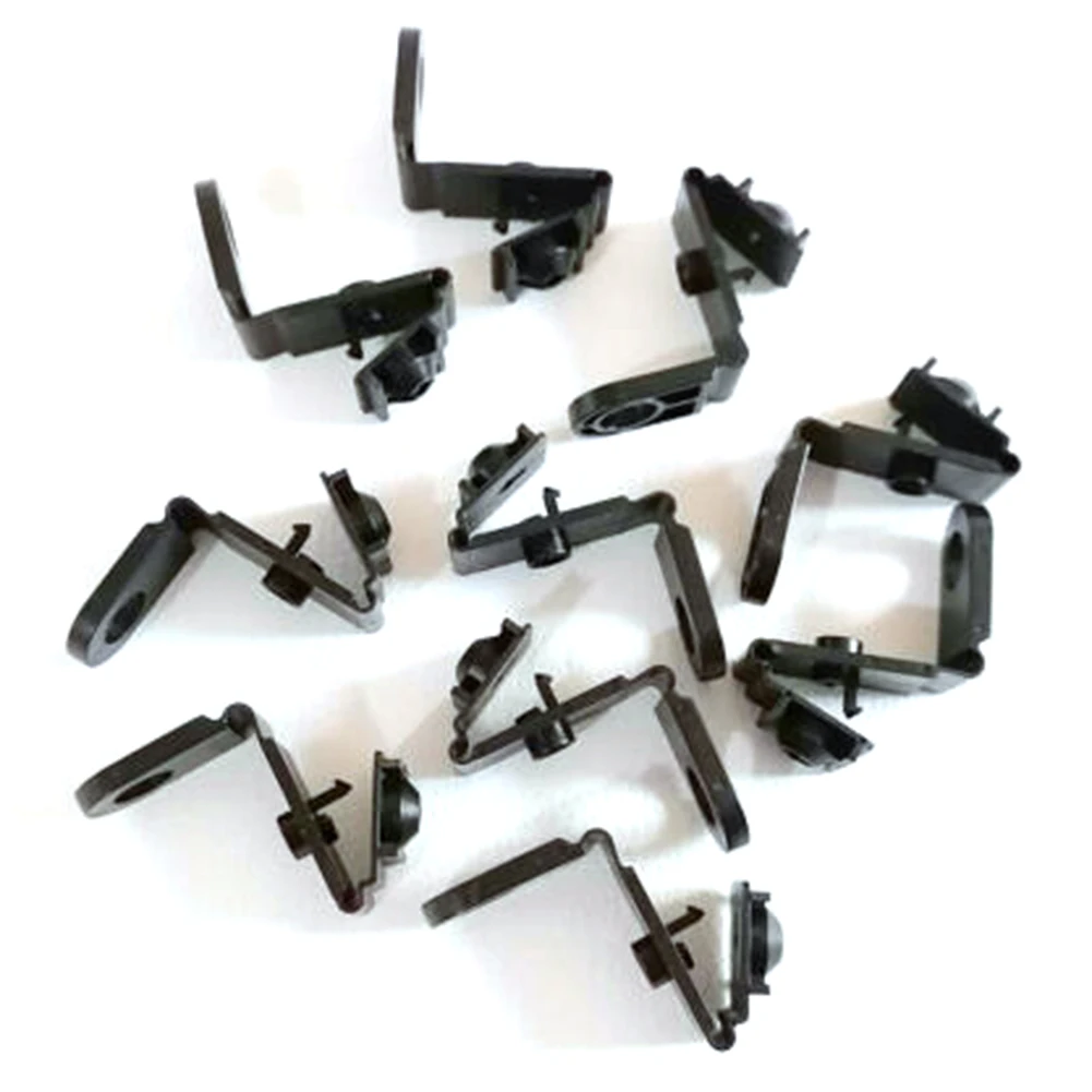 8E0-821-989-A Fender Apron Retainer Clips Black Front/Rear/Left/Right Textured Washable For A6 for a7 Q3 Q5 for tt