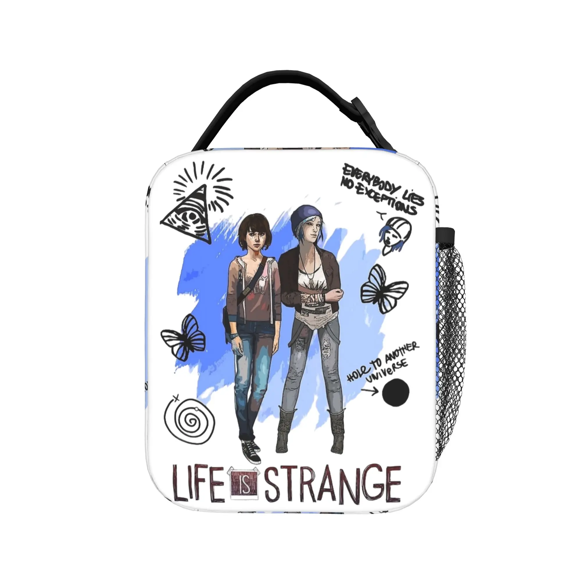 Life Is Strange Insulated Lunch Bags Leakproof  Meal Container Thermal Bag Tote Lunch Box Work  Outdoor Bento Pouch