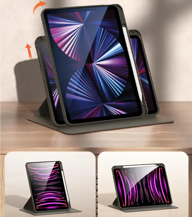 حافظة هالو كيتي لجهاز iPad Funda ipad 8/9/10 Air 4 5 M2 M3 10.2in 10.9in A16 11in حافظة واقية Pro4 5 6 12.9in M4 غطاء لوحي #3