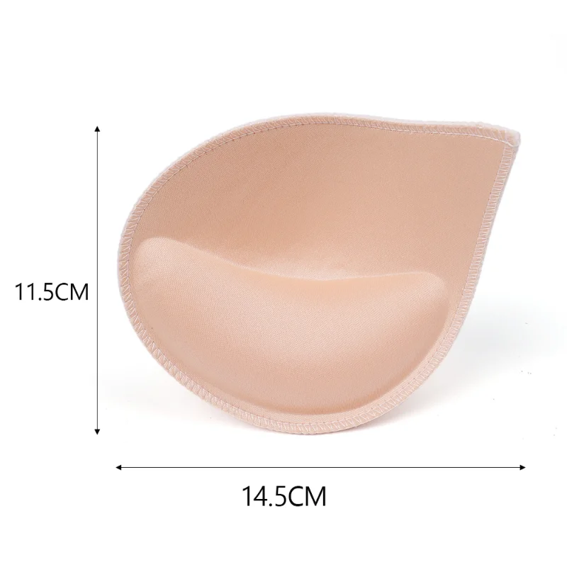 3D Thickened Bra Insert Pads Removable Sponge Bra Pads Inserts Push Up Pads Bra Foam Pad Sports Bra Pads for Women Accessories