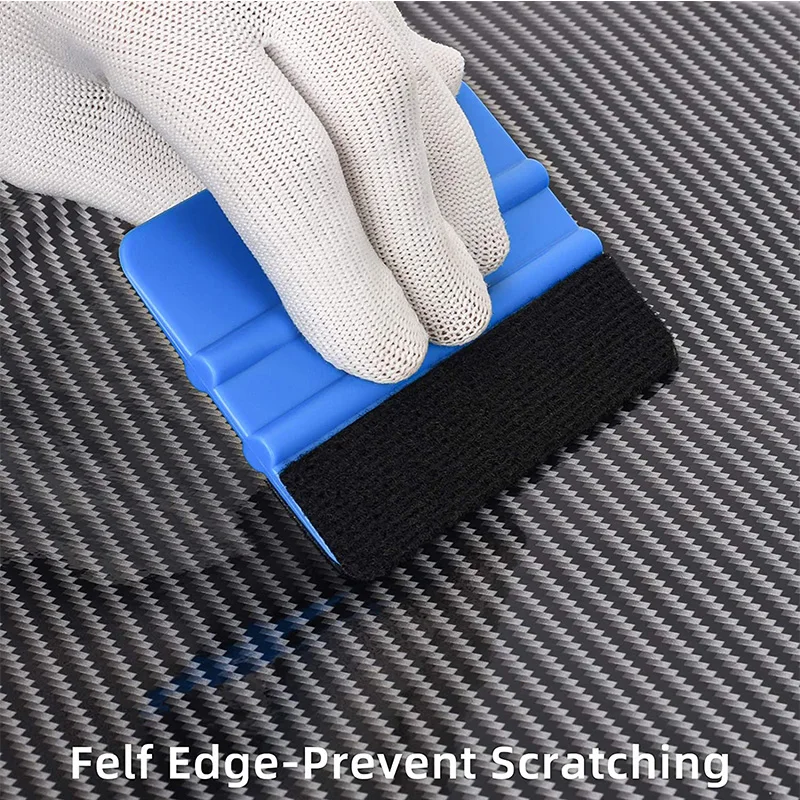 Fenster Tönung Kit Auto Wrap Werkzeuge mit Filz Rakel Allzweckmesser Schaft Dichtung Rakel Vinyl Wrap Magnet Halter Kit Abdeckung Werkzeug – Detail 9