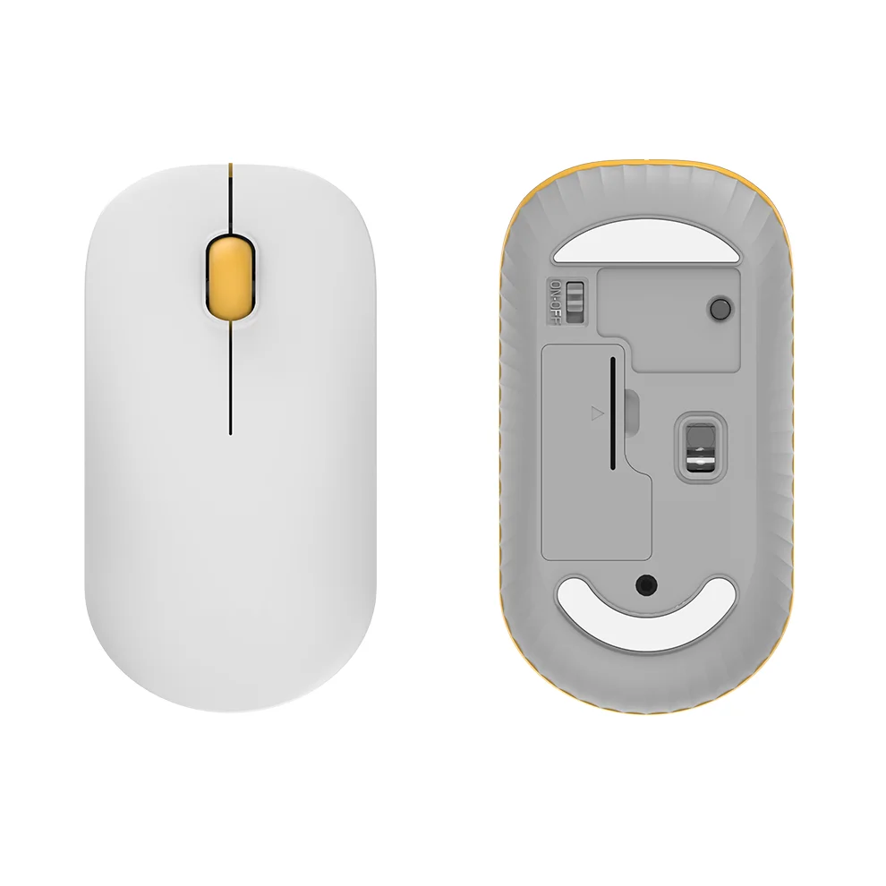 BOW-Conjunto de Teclado e Mouse sem Fio para Computador e Laptop, Tamanho Completo, Russo ou Inglês, Teclado e Mouse, Clique Slient, Escritório