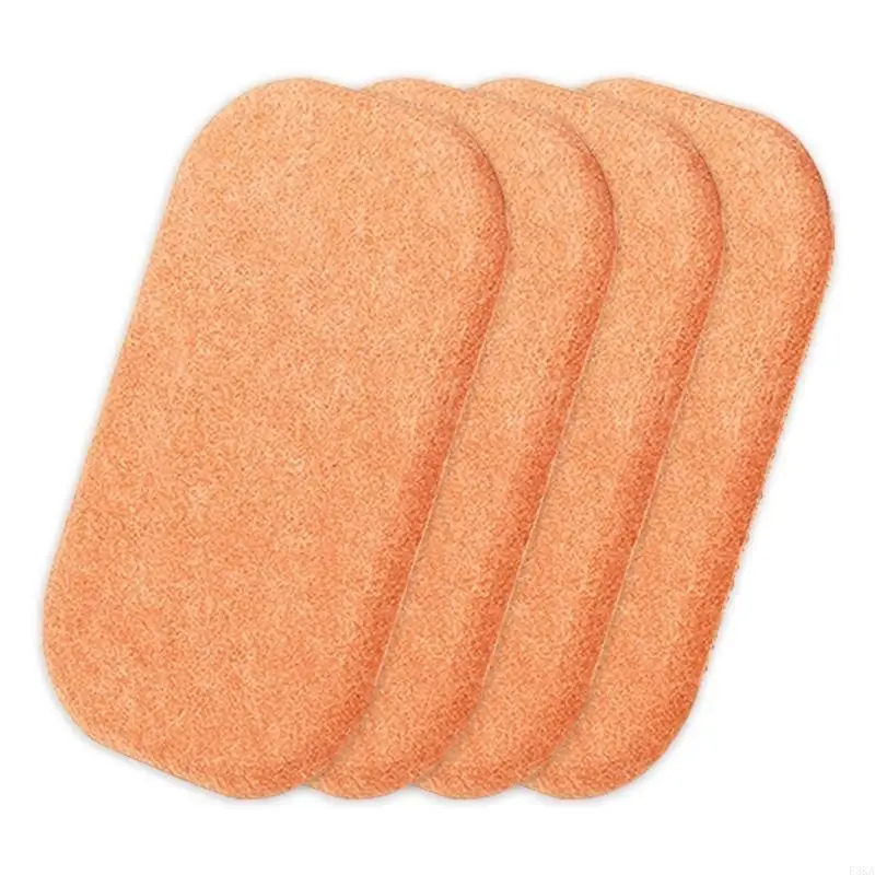 لباد أثاث مستطيل قوي وضوضاء بدون شريحة لا اهتزاز وسادة أثاث 4 قطعة لخزانة الأريكة