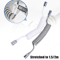 Bathroom Pipe Shower Hose Home Accessory Bidet Flexible PU Replace Toilet Tube Use 1.5M/2M Replacement Sprayer