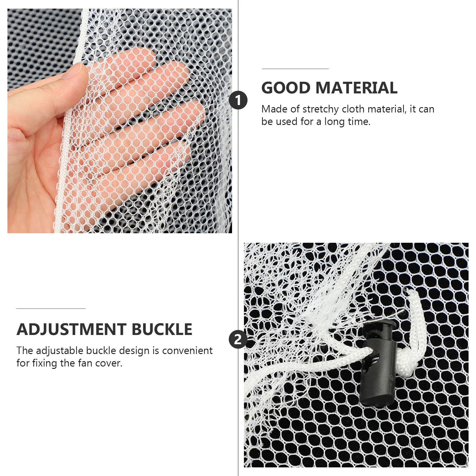 Protector de dedos para chico familiar, cubierta de ventilador, seguridad de verano, lavable, ligero, elástico, red de seguridad para ventilador, Protector para niños