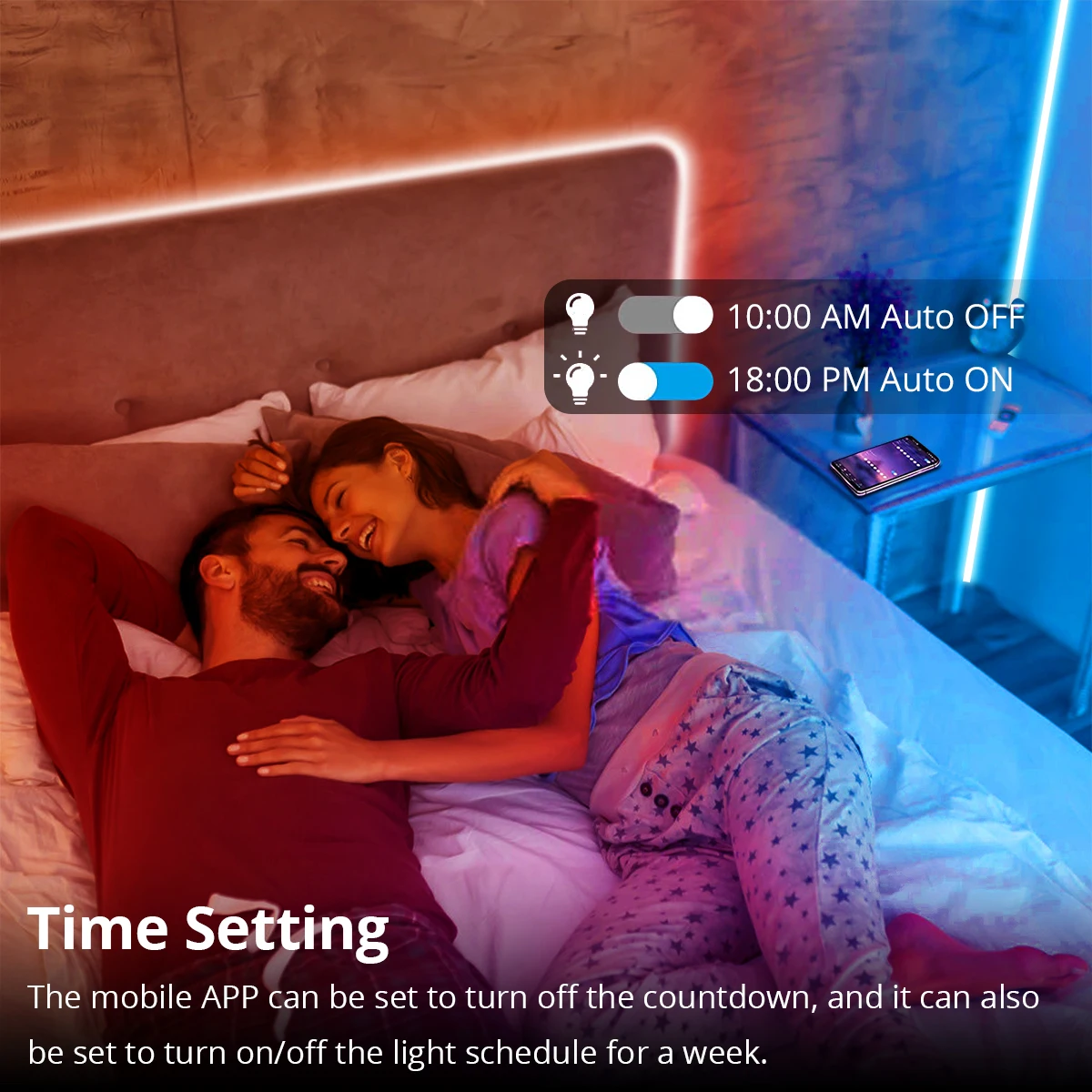 Bluetooth WIFI Led strip 5m 3m 2m 1m RGB Neon Light work for Tuya Smart Life 220V 110V to 12V fita led lamp home decoration