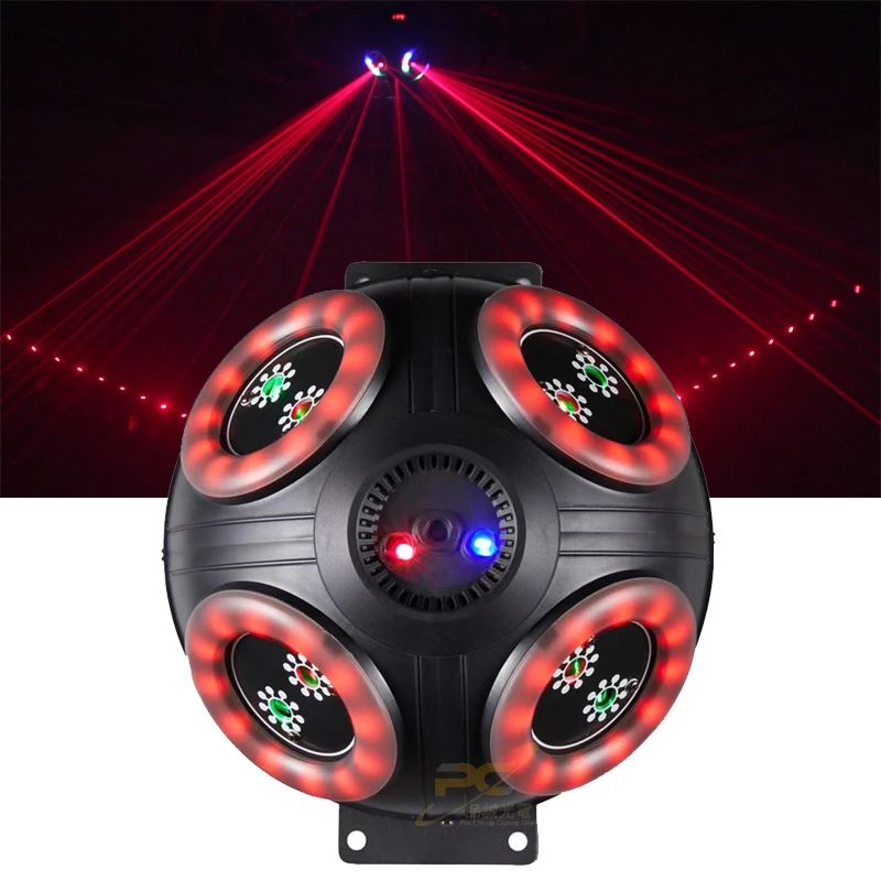 

New Style Projector Laser Beam Moving Head Light With LED Strip DMX512 Control for Stage Party DJ Disco Bar