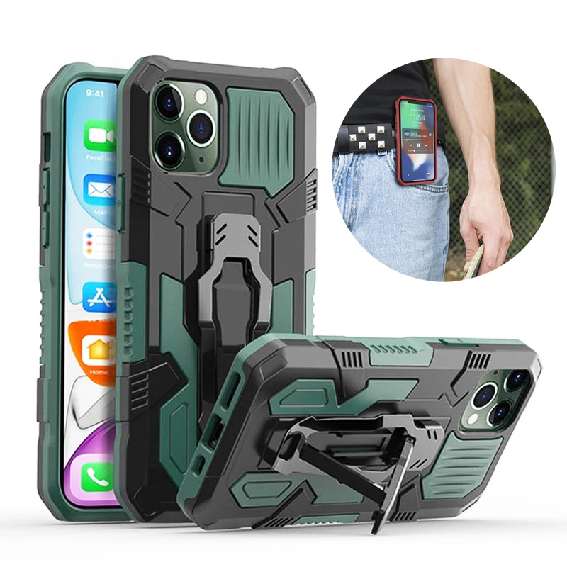 Shockproof Armor Vehicle Magnetic Case for Samsung Galaxy A10 A20 A30 A50 A70 A41 A51 A71 S20 J4 J6 J7 A11 PLUS A10S A21S  Cover