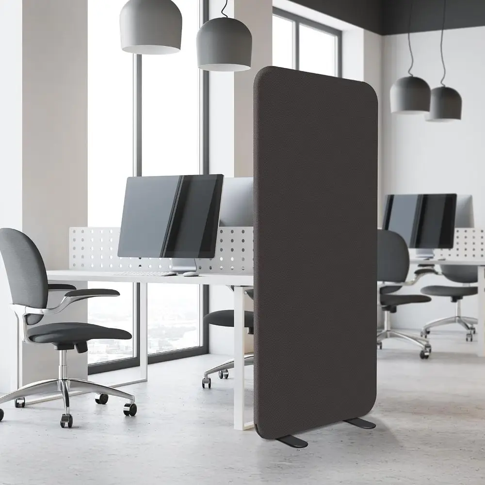29x65 Inch Metal Room Divider, Privacy Wall for Home, Office, Studio, and Restaurant