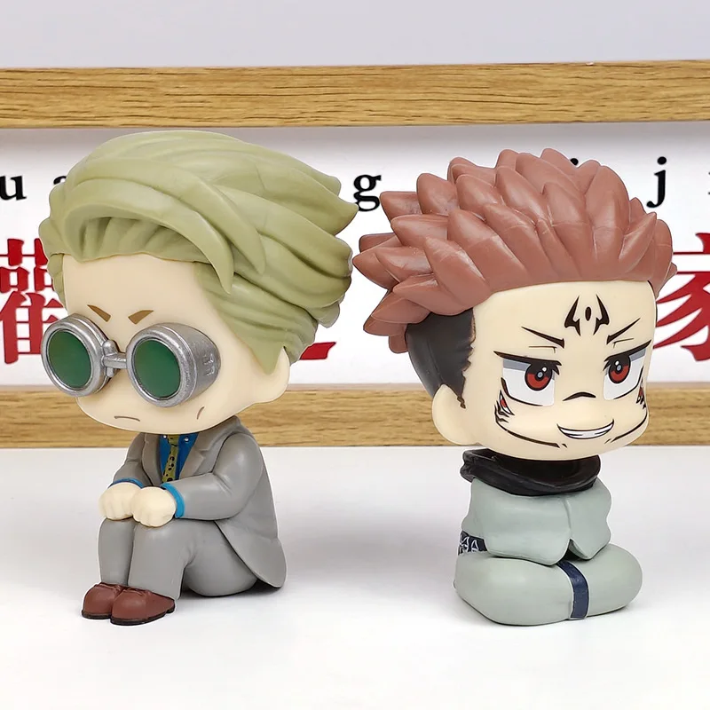 Estatua de Anime Jujutsu Kaisen versión Q juguetes en miniatura de PVC Nanami Kento figuras de acción colección GK muñeca periférica regalos de cumpleaños