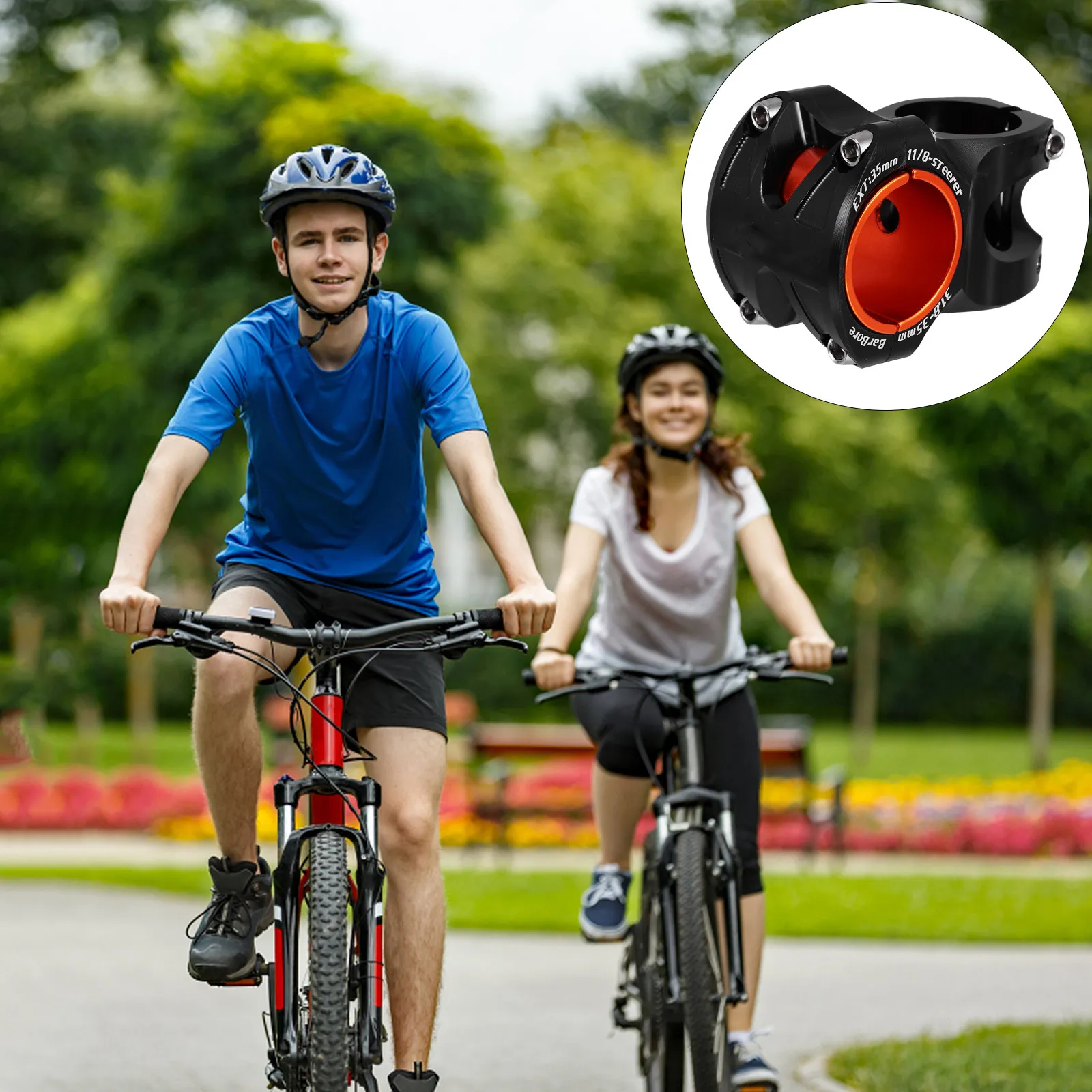 

Aluminium Alloy Handlebar Stem Riser for Road Bike Strong Lightweight Portable Simple Design Enhanced Steering Flexibility