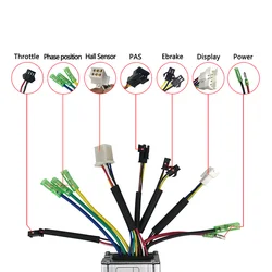 KT-15A SM interface 250W Accessories Controller DC36V/48V Electric Bicycle For 250W Brushless Motor Ebike High quality