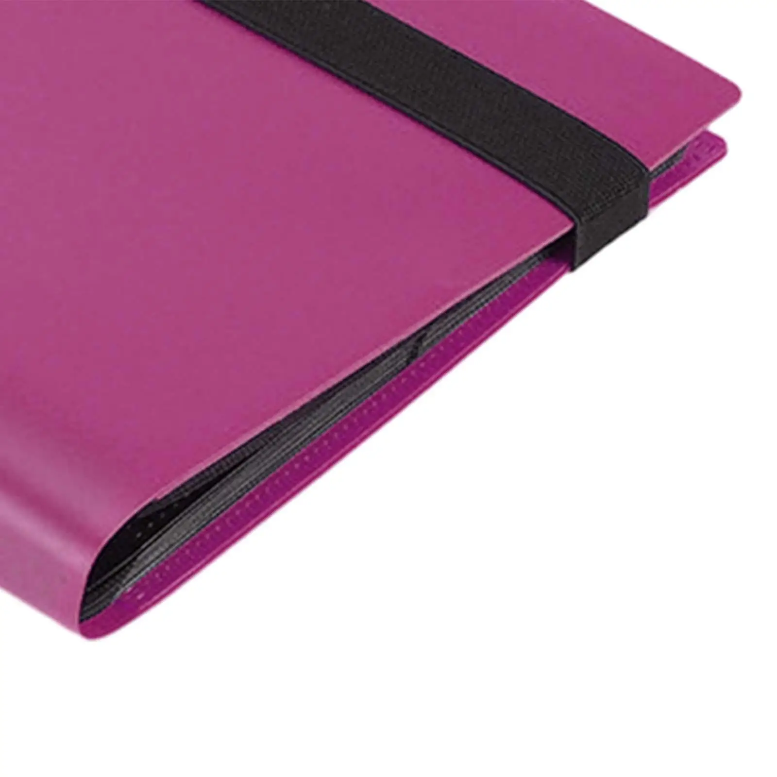 4ポケットトレーディングカードキャリングバインダーカードオーガナイザーゲームカード用スポーツカードカードホルダーフォルダー160枚収納可能