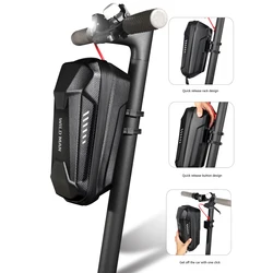 1/2/3L Electric Scooter Front Bag for Xiaomi M365 Waterproof PU EVA Hard Shell Bags Handlebar Hanging Storage Bag Quick Release