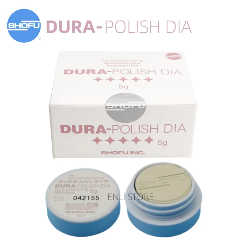 5g/Box SHOFU Dental Tooth Diamond Polishing Paste DURA POLISH DIA Dental Polishing Paste Dental Lab Materials Fine Polishing