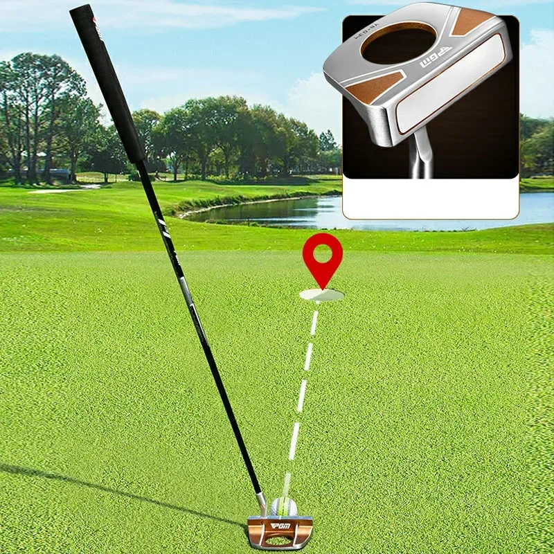 

PGM Golf Clubs Standing Push Rod with Aiming Line and Ball Picking Function TUG078