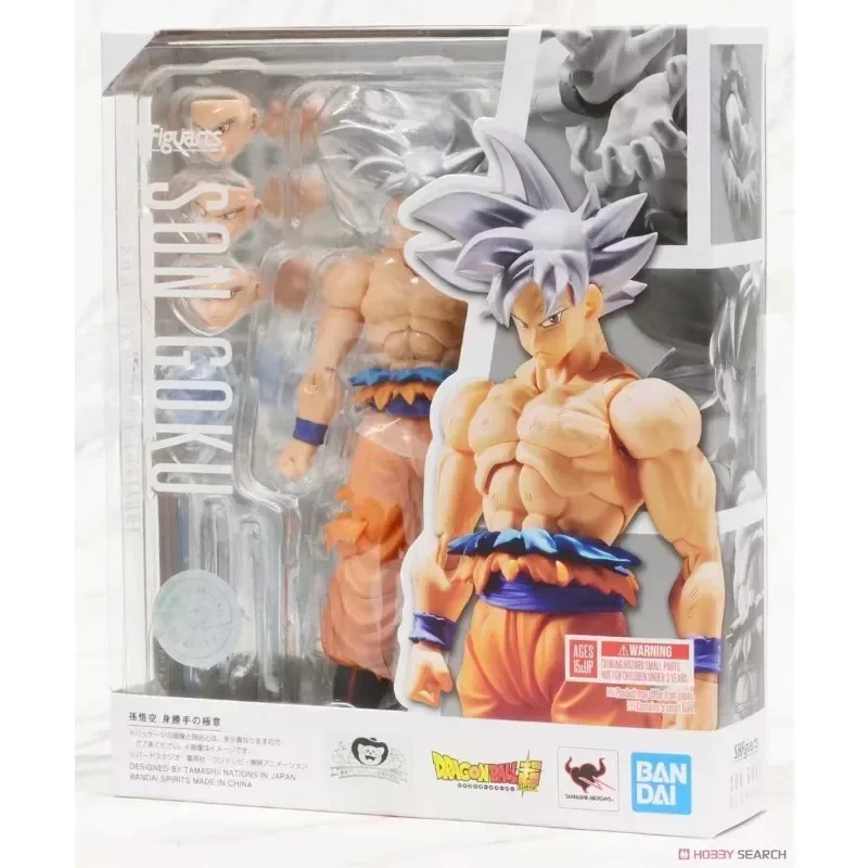 In Magazzino Originale BANDAI SHFiguarts SHF Dragon Ball Super Son Goku Ultra Instinct Anime Action Figures Modello Giocattoli Regali