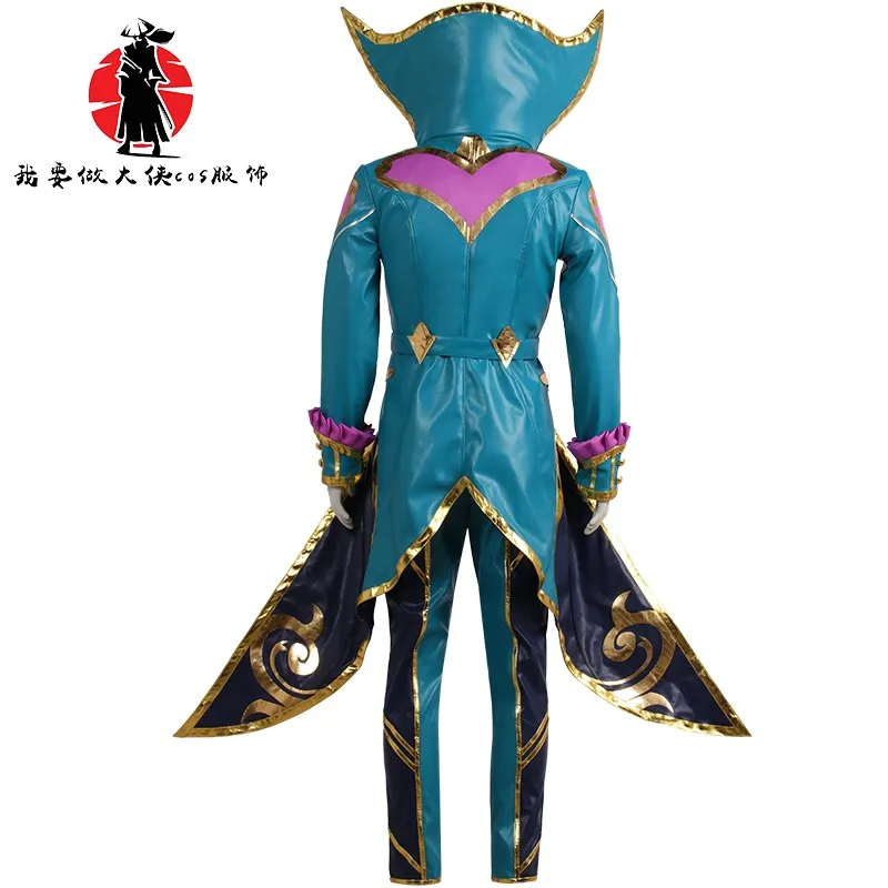 بدلة فلاديمير ذا كريمسون ريبر التنكرية للرجال، بدلة كاملة للبالغين، زي الهالوين، قميص سترة للحفلات التنكرية للمهرجانات الهزلية