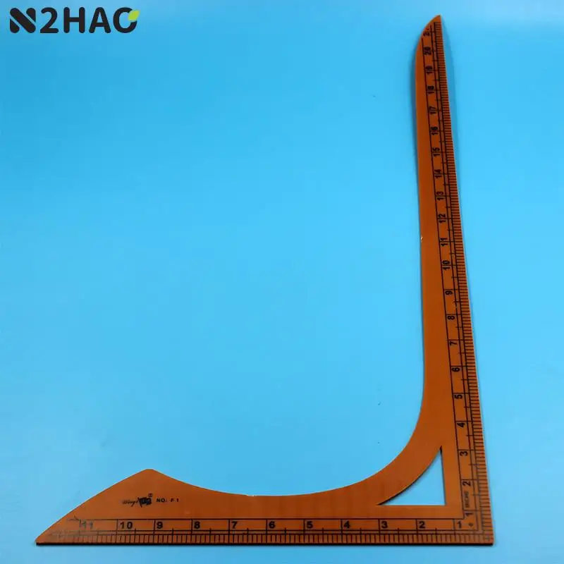 Clothing Cutting Ruler Large L Patchwork Ruler Double Scale L-shaped Square 54/30cm Shape Sewing Ruler Sewing Drawing Ruler